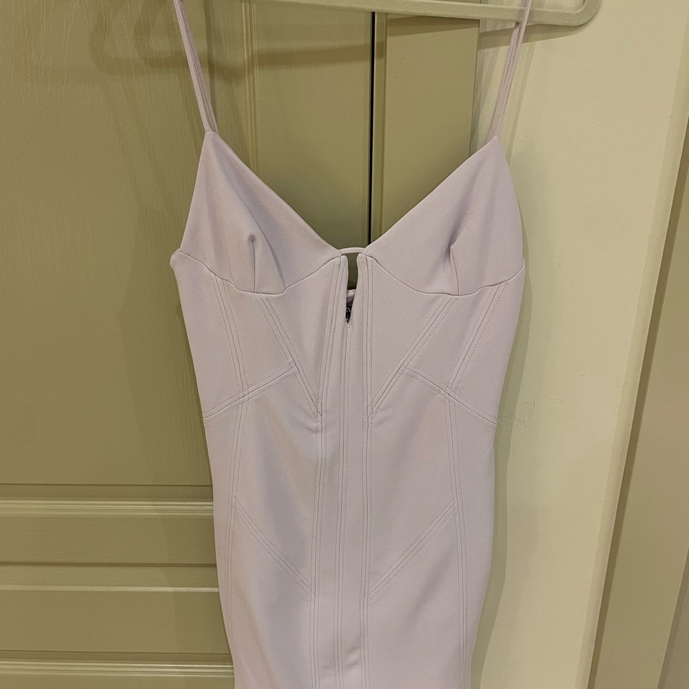 Zara Mini Lavender Spaghetti Strap Dress